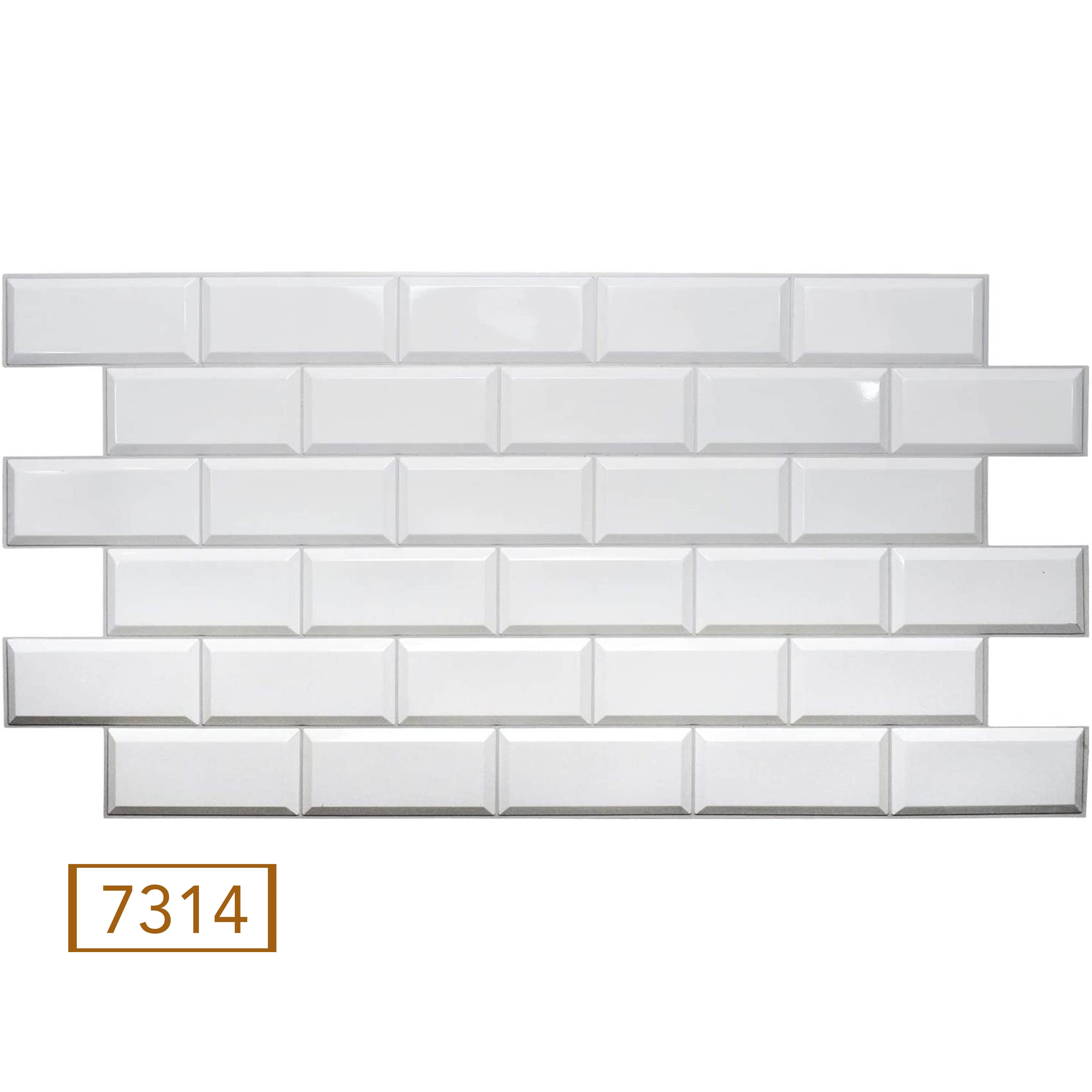 Pannelli 3D Rivestimento a parete in PVC effetto pietra,mattoni,ceramiche, legno Realistici e isolanti. Eternal Parquet