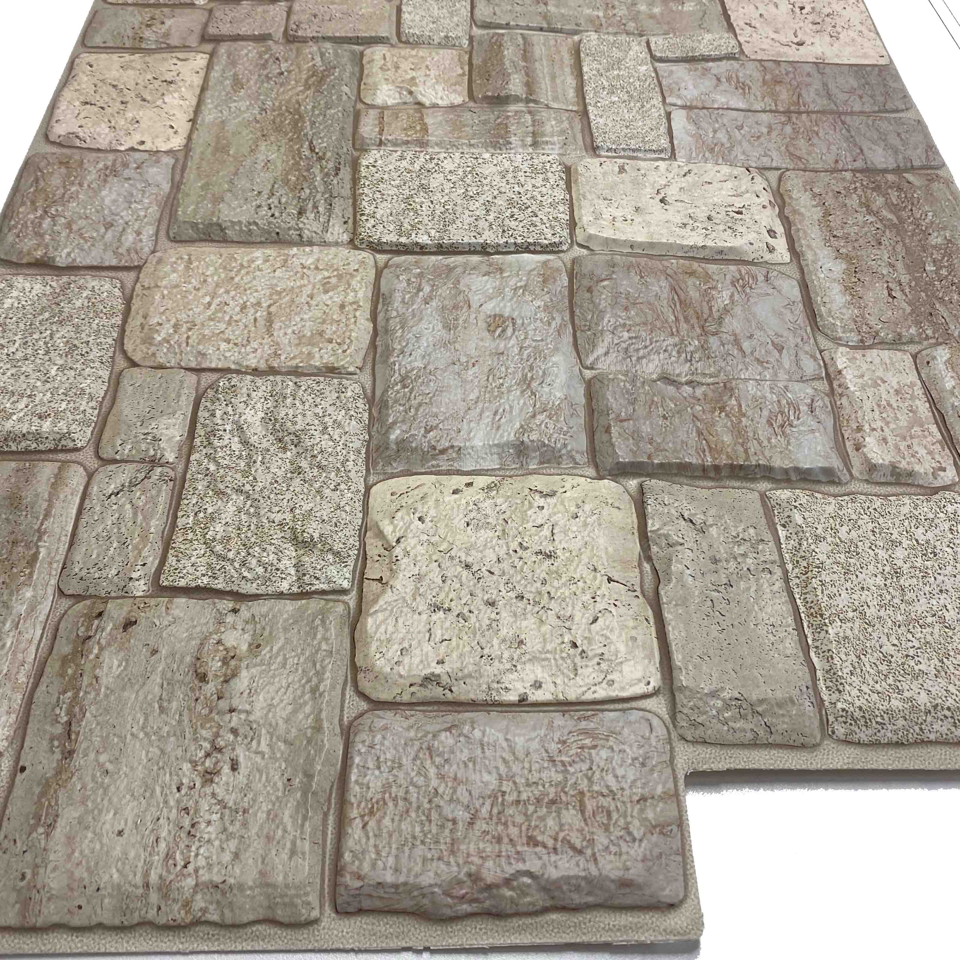 Pannelli 3D Rivestimento a parete in PVC effetto pietra,mattoni,ceramiche, legno Realistici e isolanti. Eternal Parquet