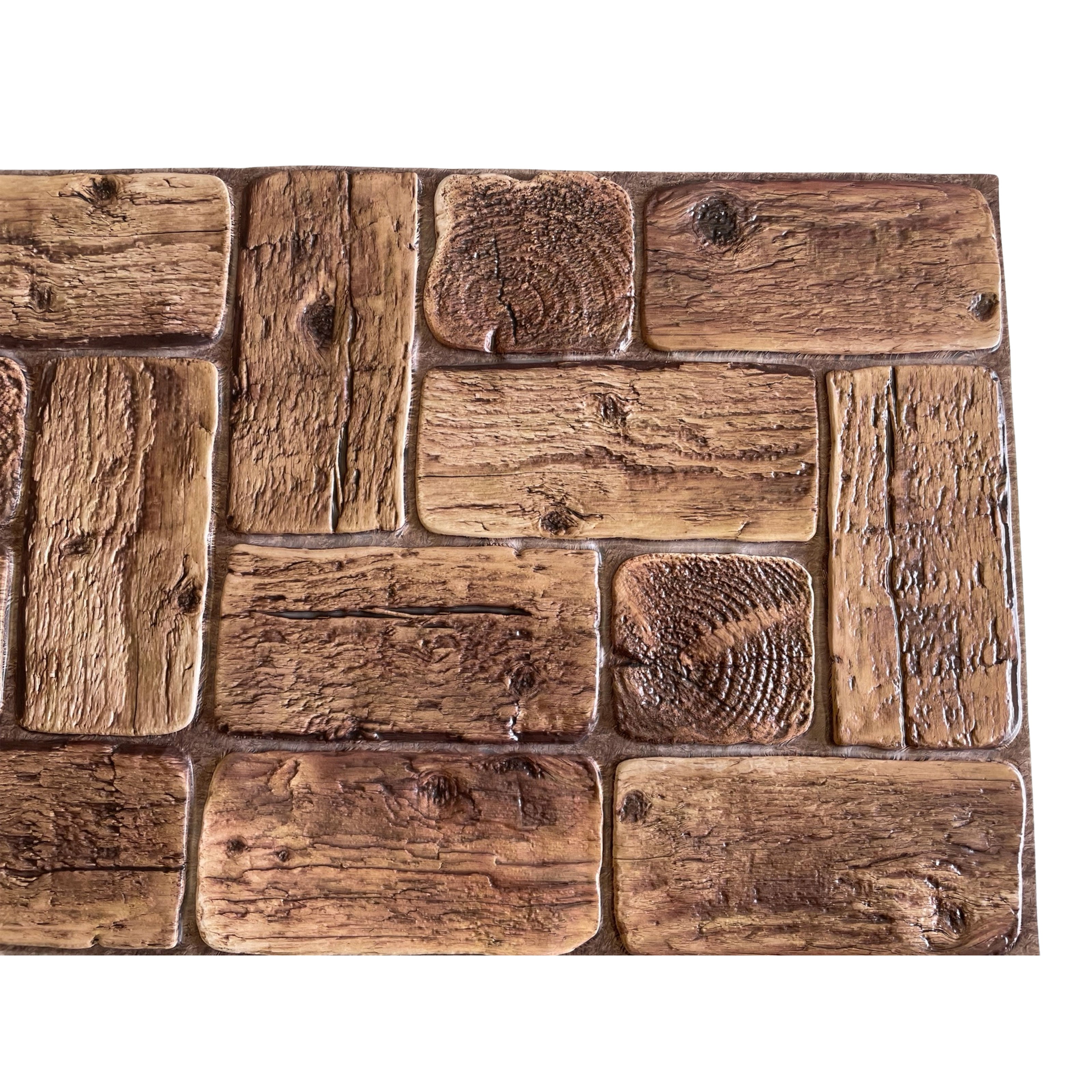 Pannelli 3D Rivestimento a parete in PVC effetto pietra, mosaico, legno Realistici e isolanti. - Eternal Parquet