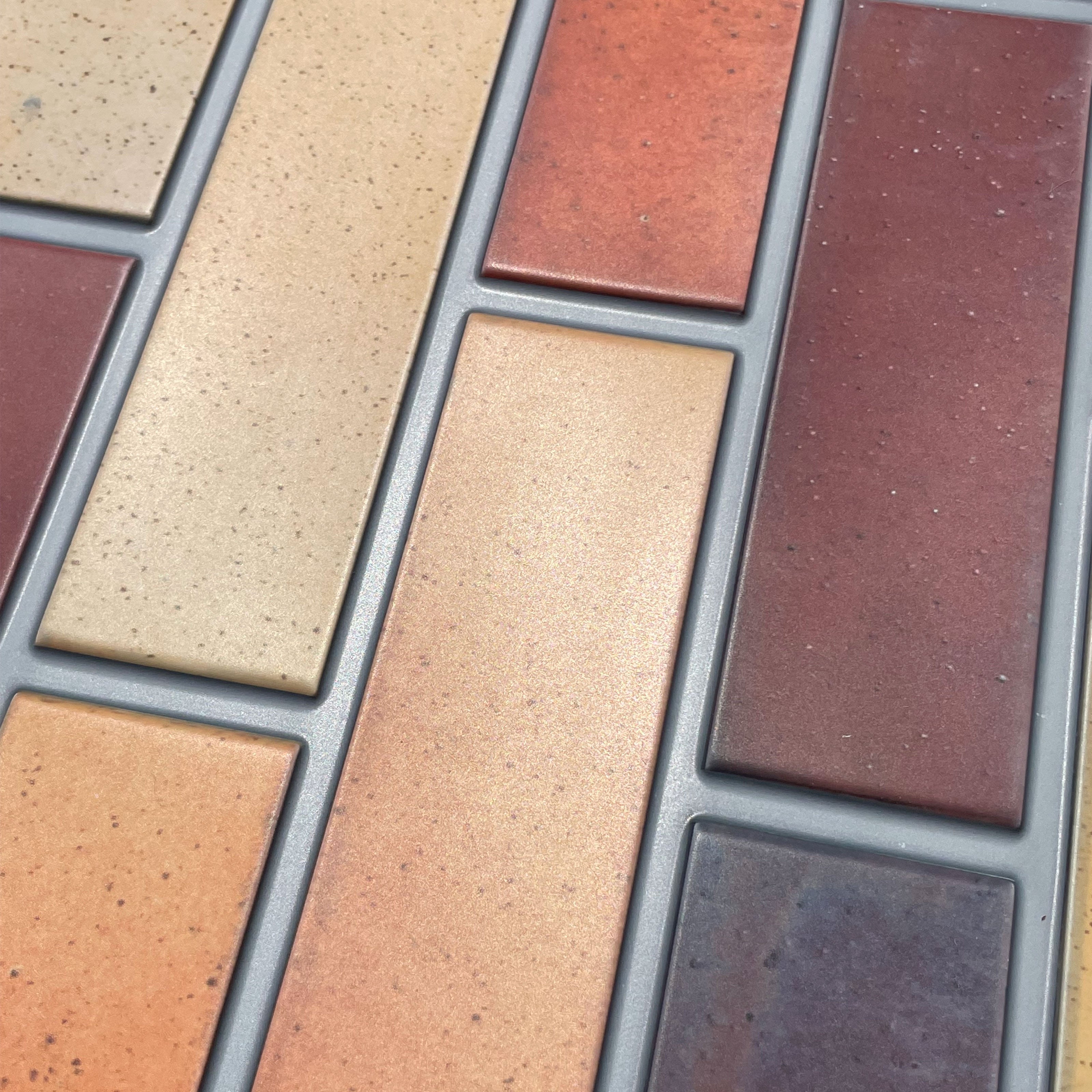 MAXI Pannelli 3D HI-RES Rivestimento a parete in PVC - MATTONI STONALIZZATI- Realistici e isolanti. - Eternal Parquet