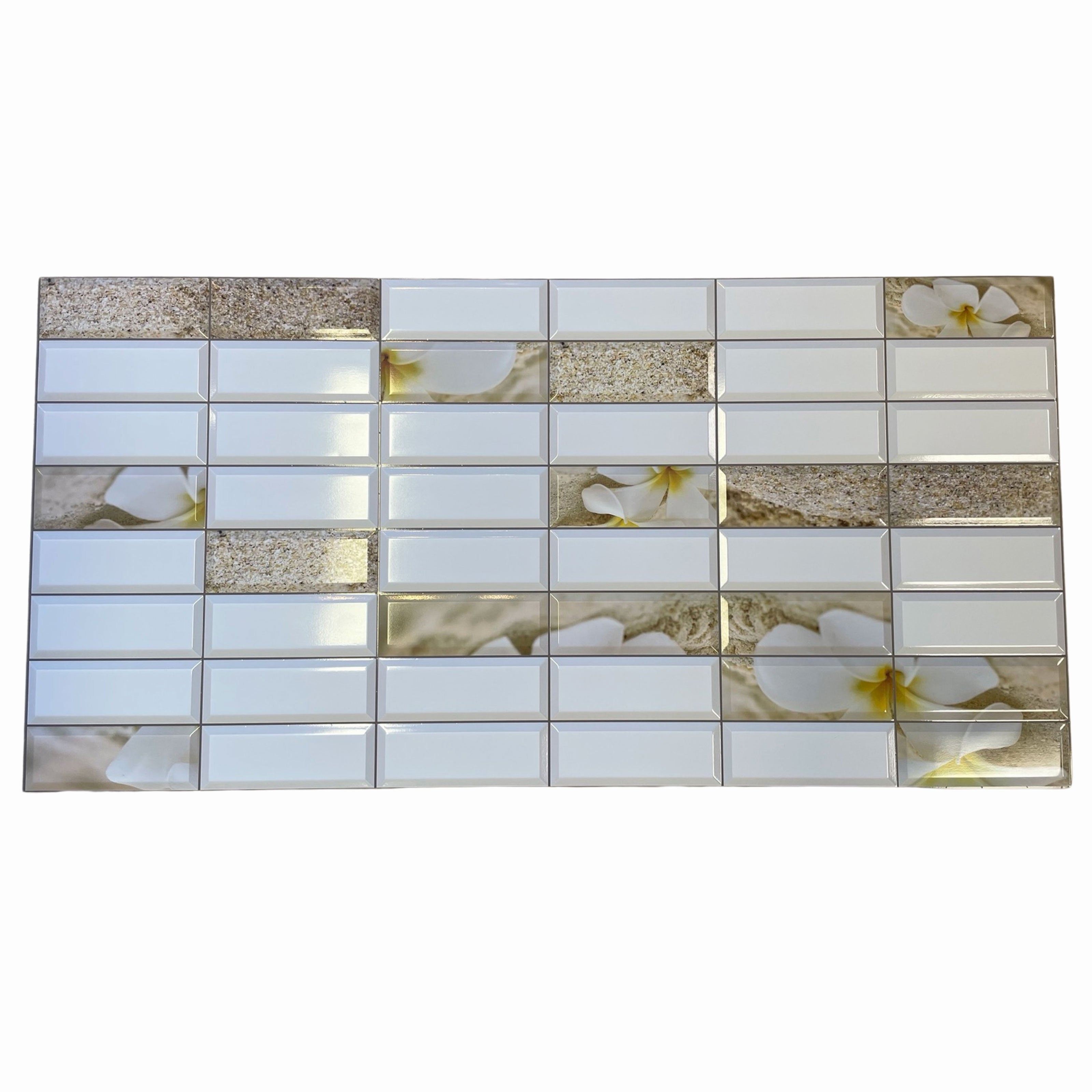 MAXI Pannelli 3D HI-RES Rivestimento a parete in PVC - PIASTRELLE ZEN- Realistici e isolanti. - Eternal Parquet