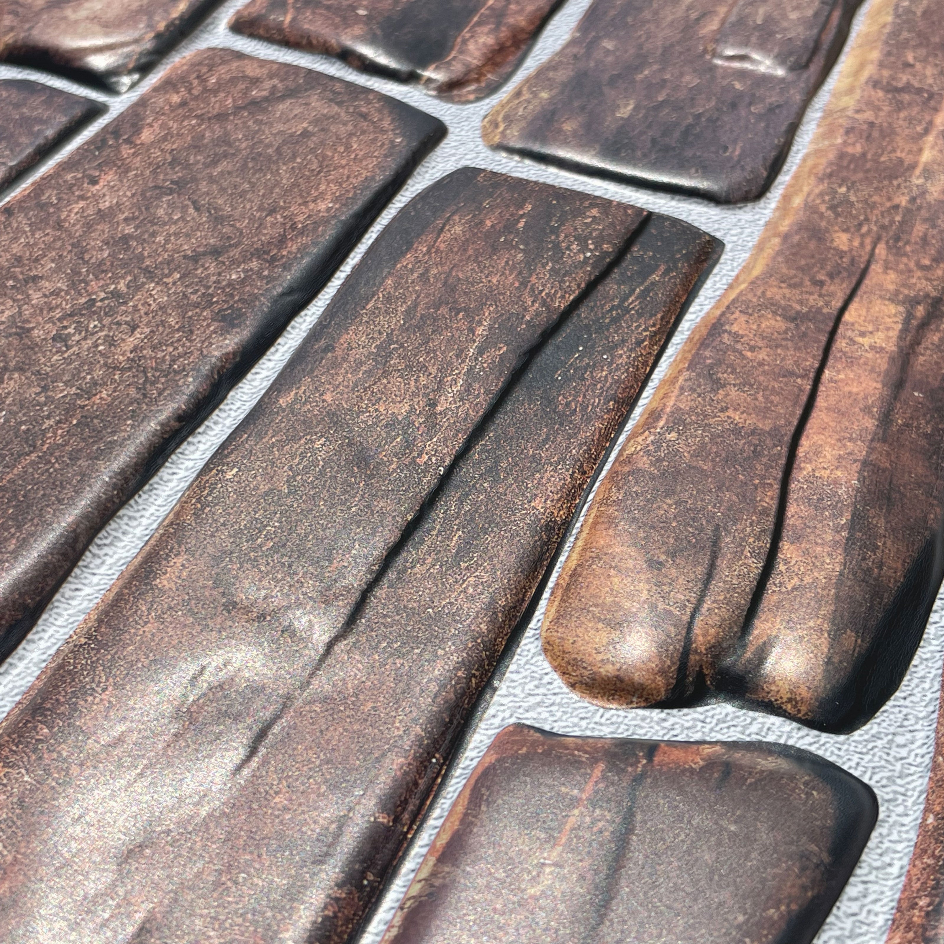 MAXI Pannelli 3D HI-RES Rivestimento a parete in PVC - PIETRA ANTICA- Realistici e isolanti. - Eternal Parquet