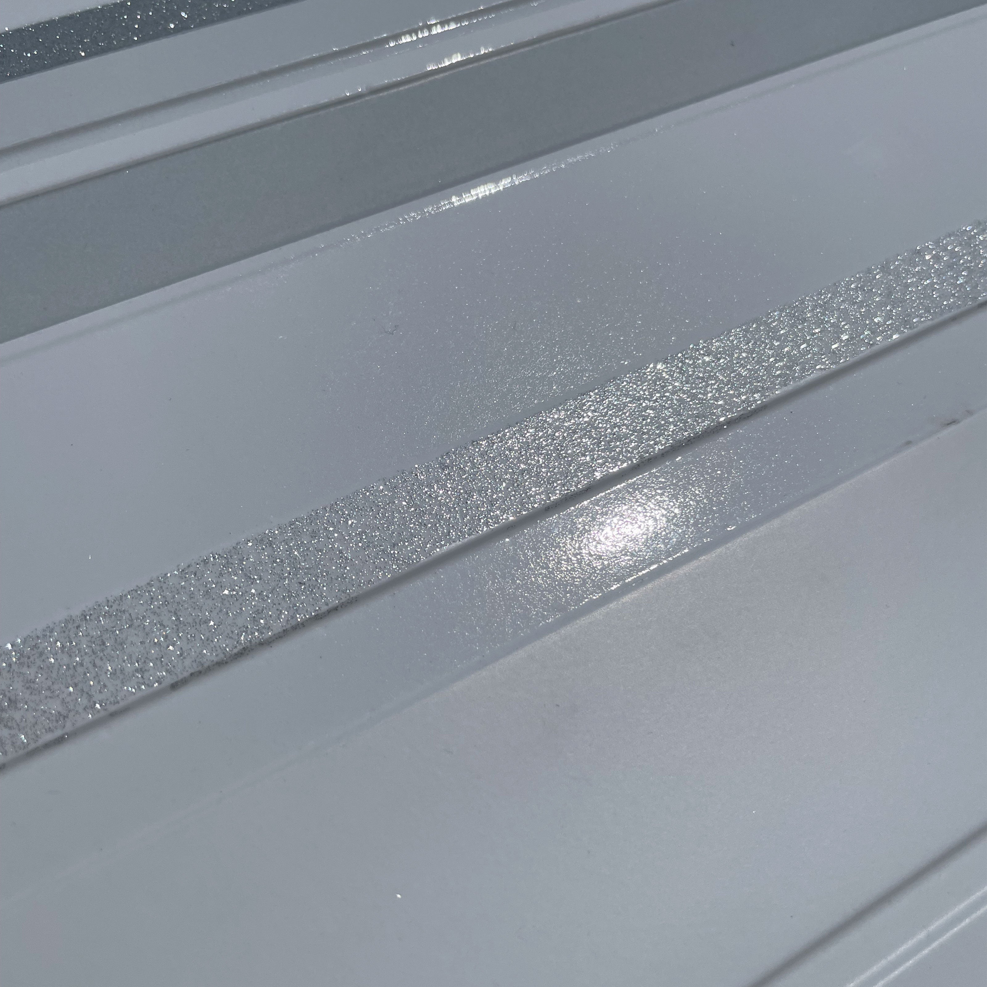 MAXI Pannelli 3D HI-RES Rivestimento a parete in PVC - RIGHE GLITTER- Realistici e isolanti. - Eternal Parquet