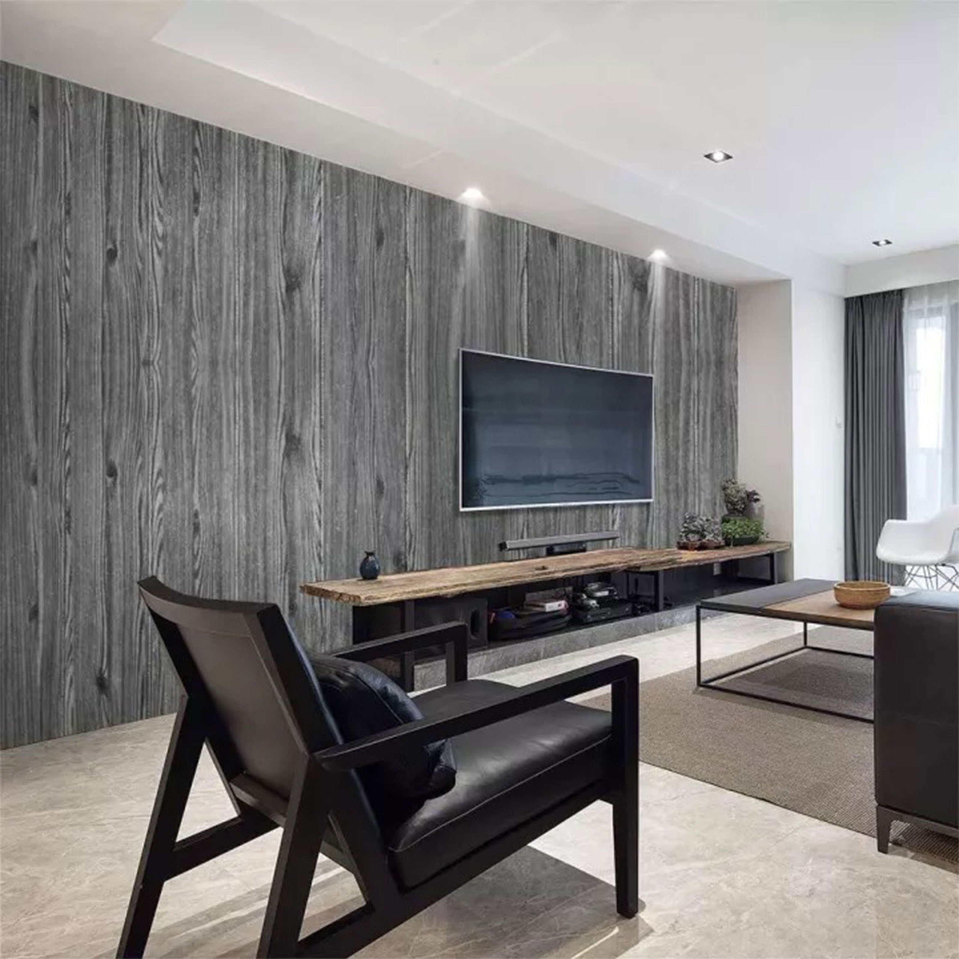 Pannelli 3D Autoadesivi in PE 70X70cm LEGNO GRIGIO , isolanti, idrorepellenti, economici - Eternal Parquet