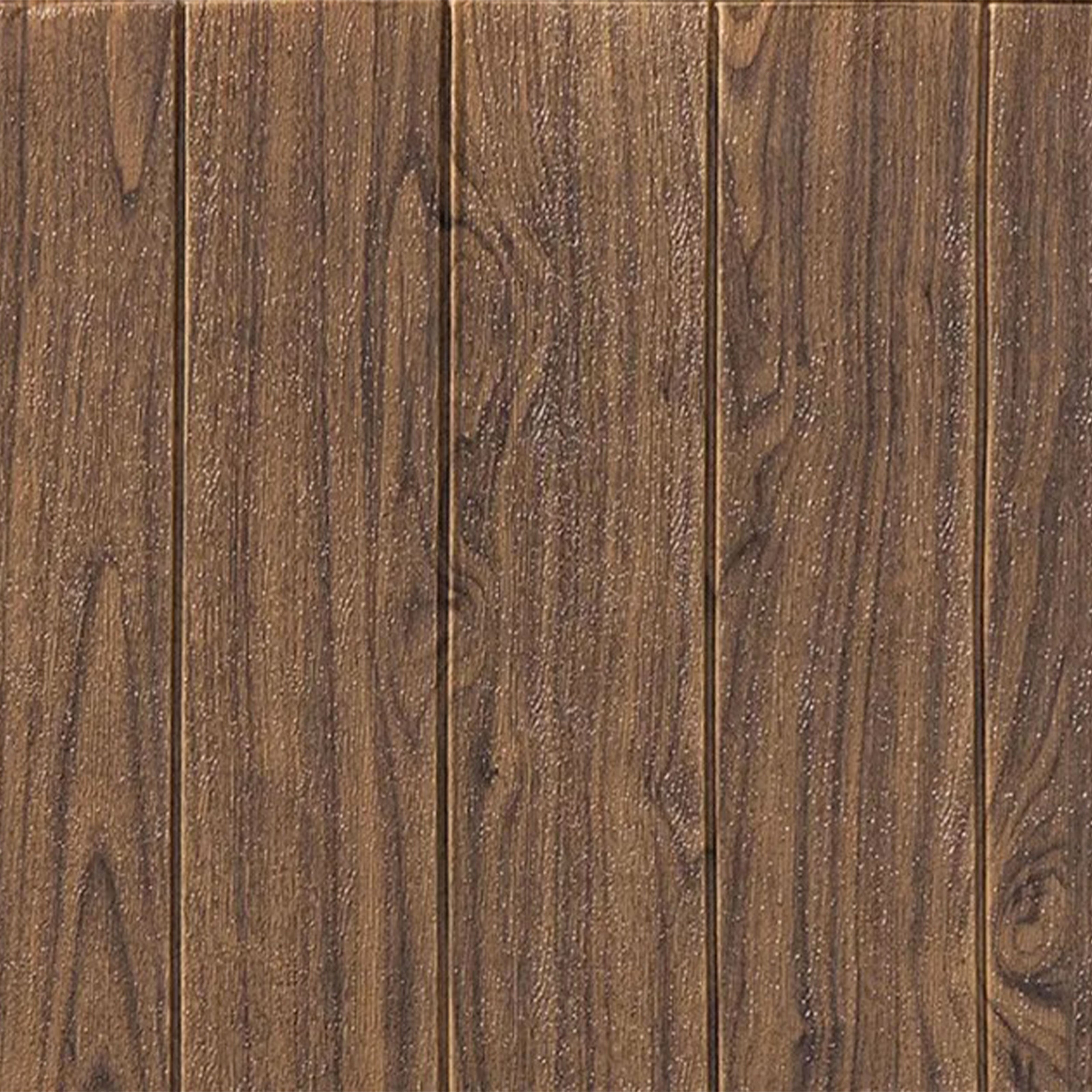 Pannelli 3D Autoadesivi in PE 70X70cm LEGNO SCURO , isolanti, idrorepellenti, economici - Eternal Parquet