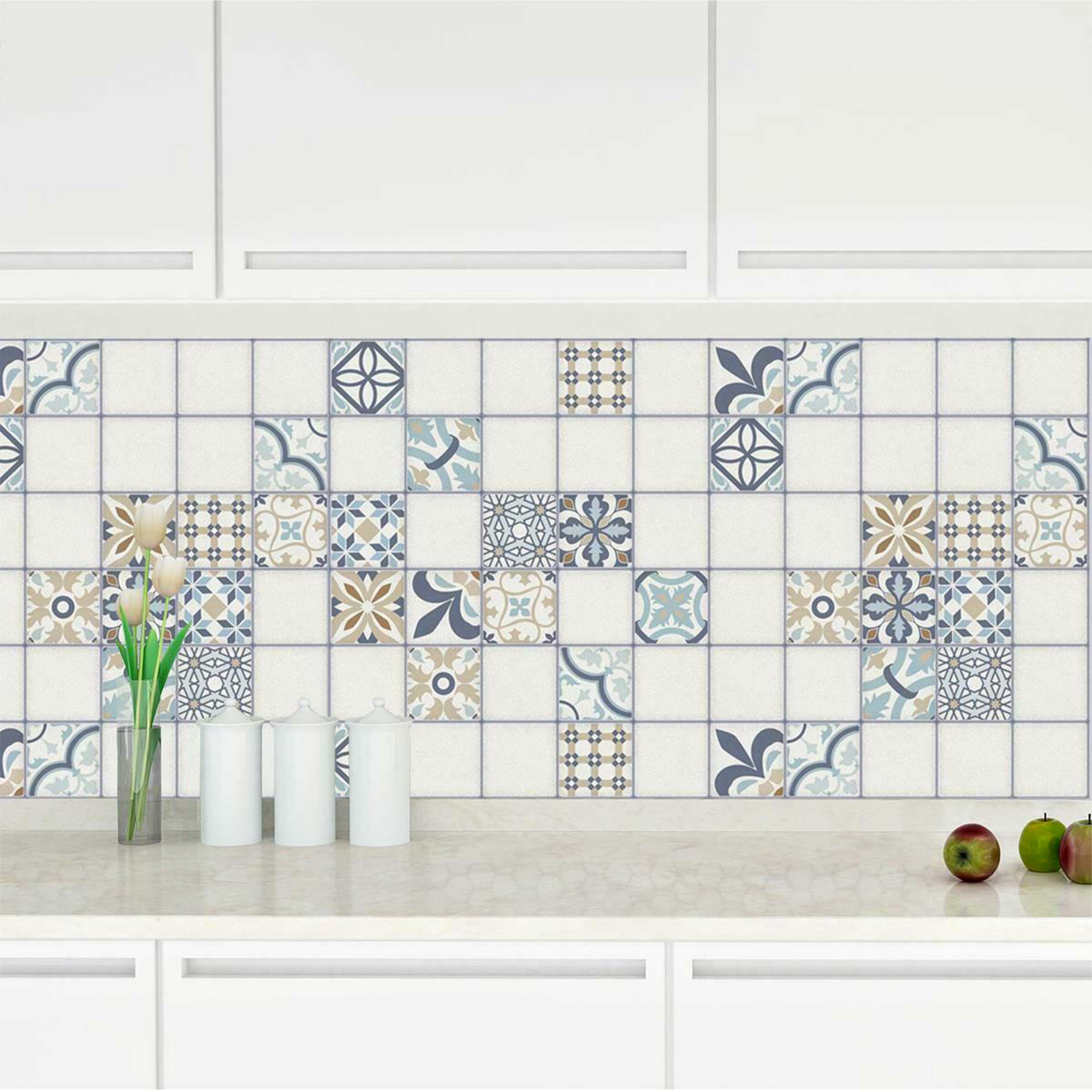 Pannelli 3D Rivestimento a parete in PVC effetto CEMENTINE Realistici e isolanti. Eternal Parquet