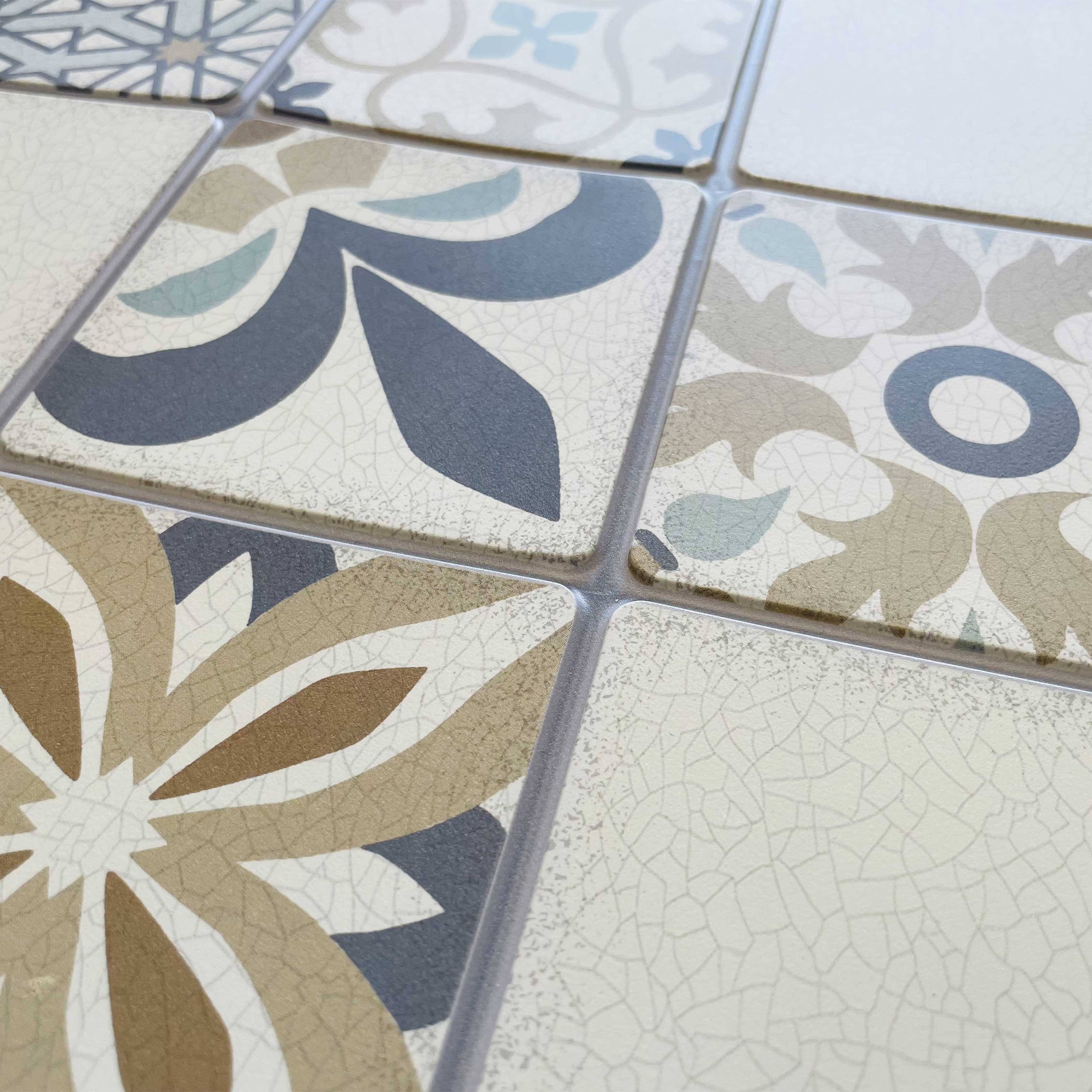 Pannelli 3D Rivestimento a parete in PVC effetto CEMENTINE Realistici e isolanti. Eternal Parquet