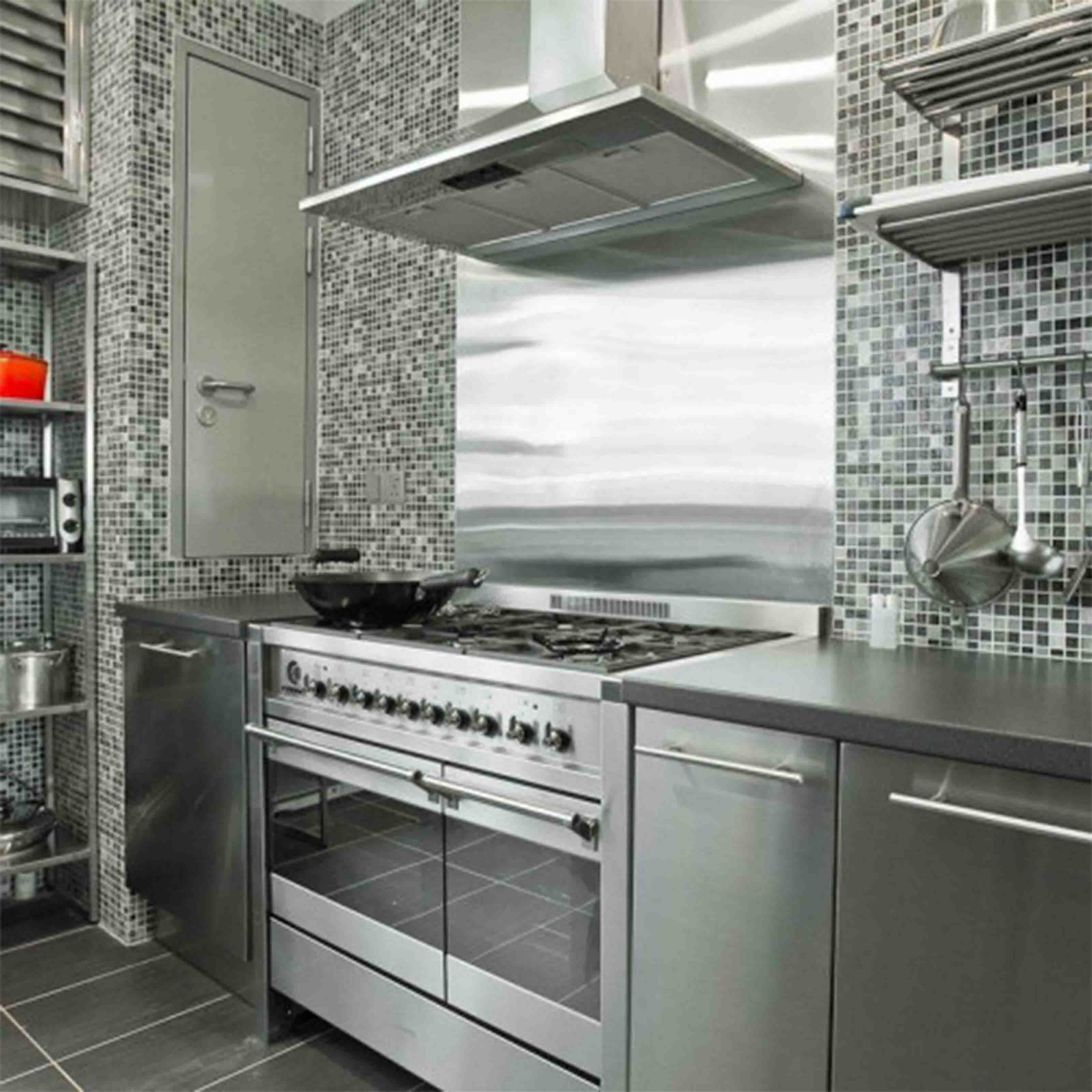 Pannelli 3D Rivestimento a parete in PVC effetto MOSAICO NERO GRIGIO Realistici e isolanti. - Eternal Parquet