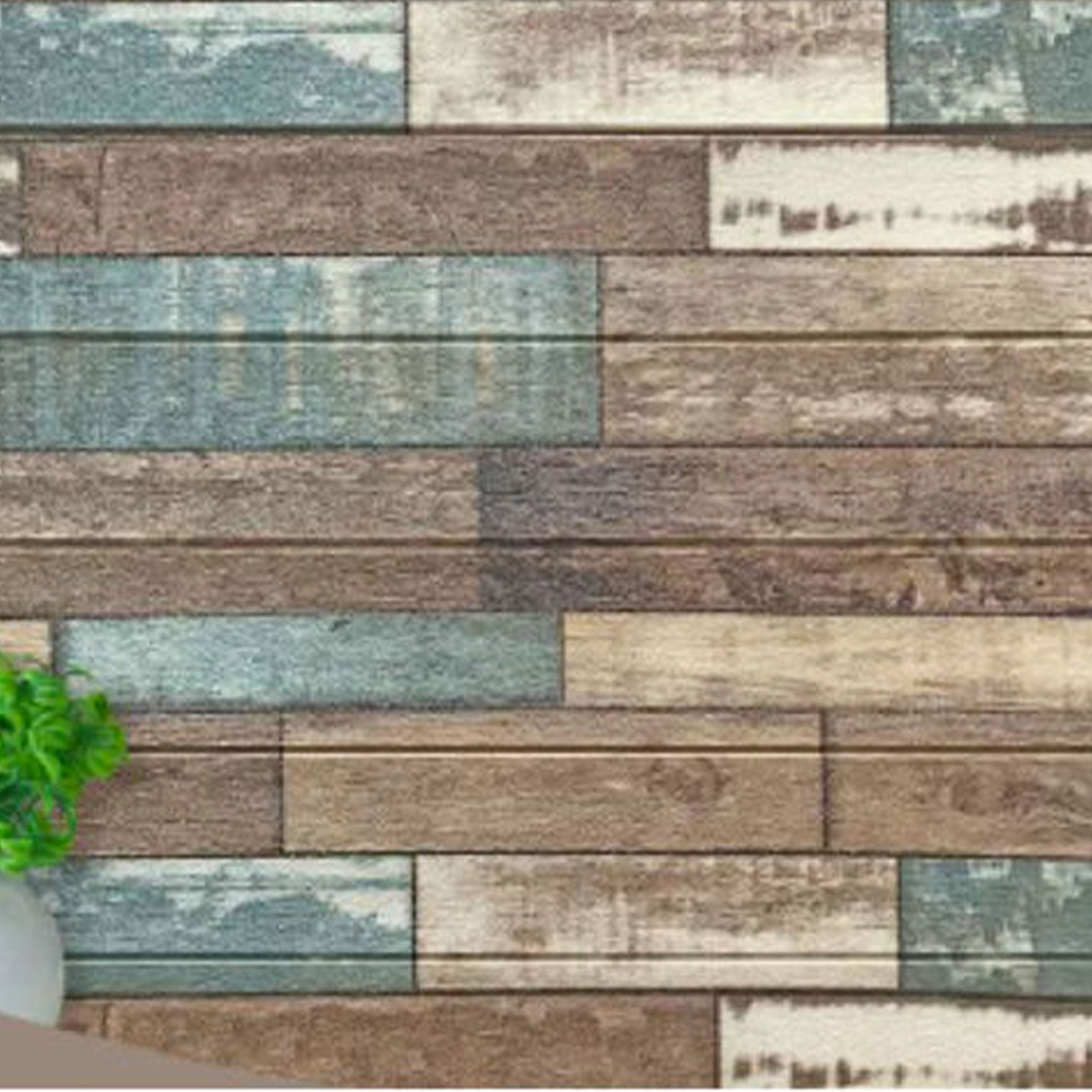 Pannelli 3D Autoadesivi in PE 70X70cm Mattoni o Legno Resistenti, isolanti, idrorepellenti, economici - Eternal Parquet