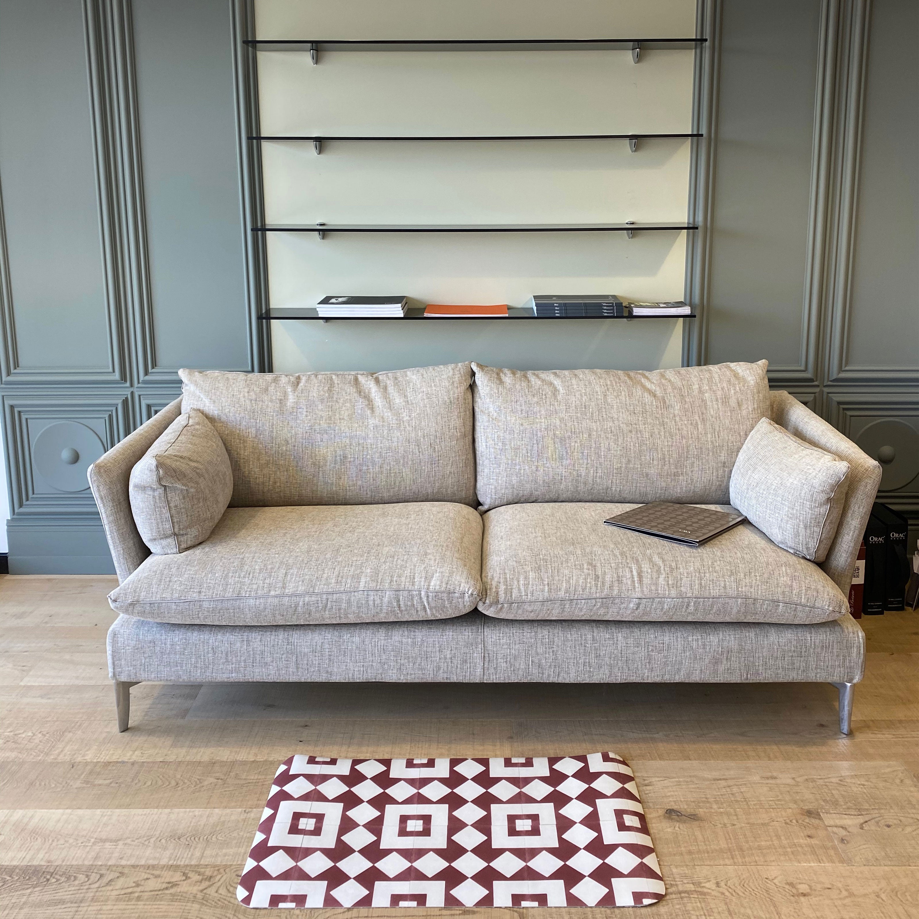 Zerbino 3D, tappeto in VINILE antiusura, inassorbente, antiscivolo - Eternal Parquet