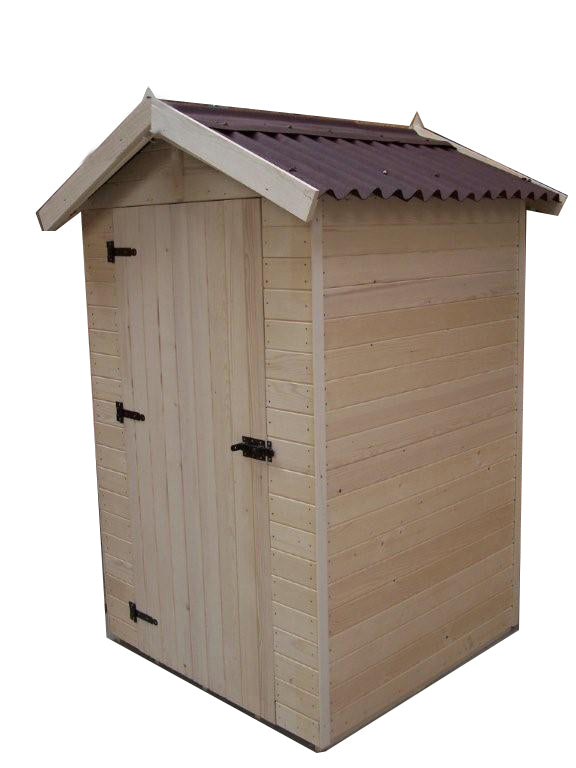 Casetta Di Legno A Pannelli Spessore 16mm Con Pavimento 120x120cm - Eternal Parquet