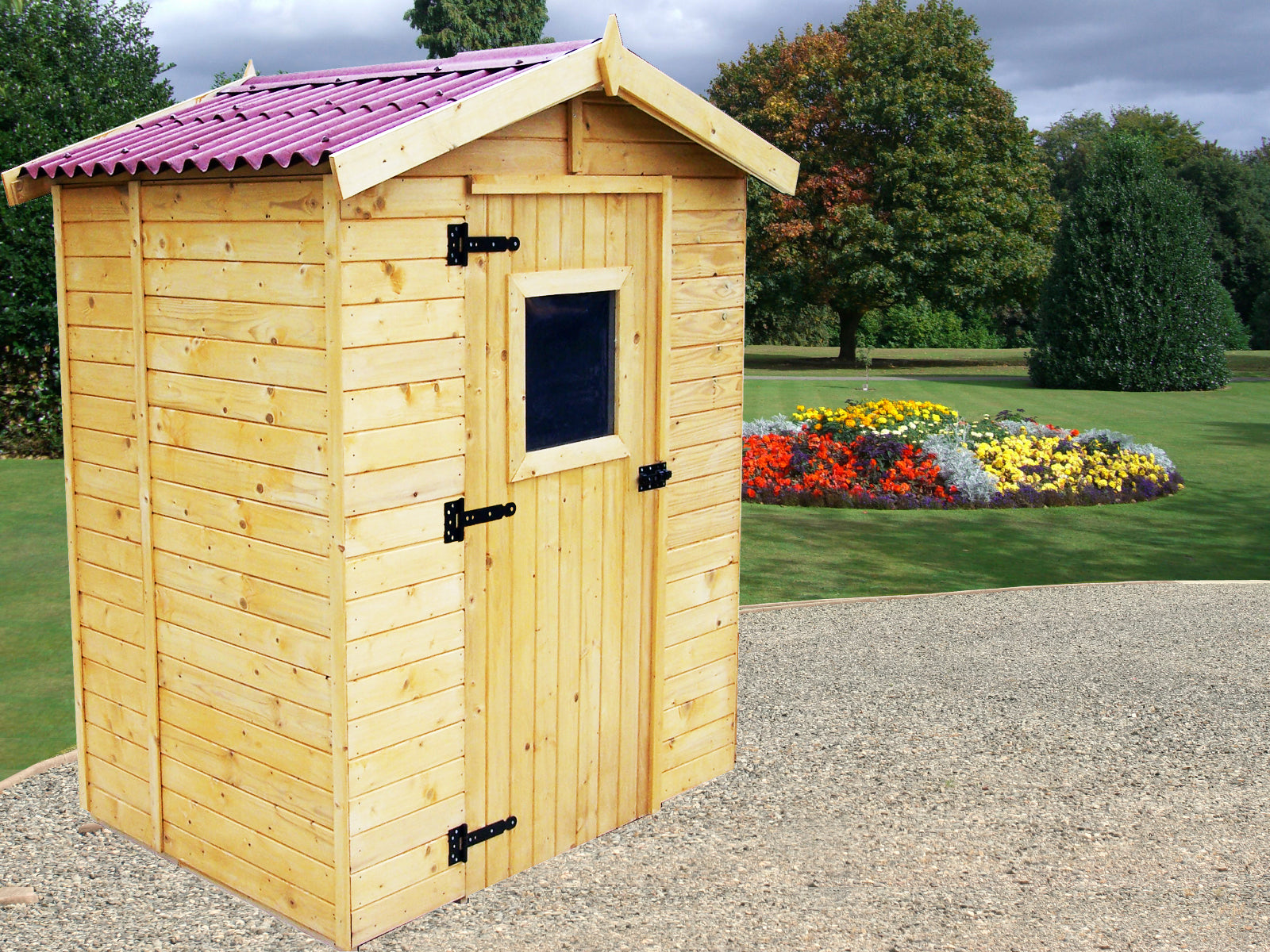 Casetta Di Legno Spessore 16mm Con Pavimento 160x120cm - Eternal Parquet