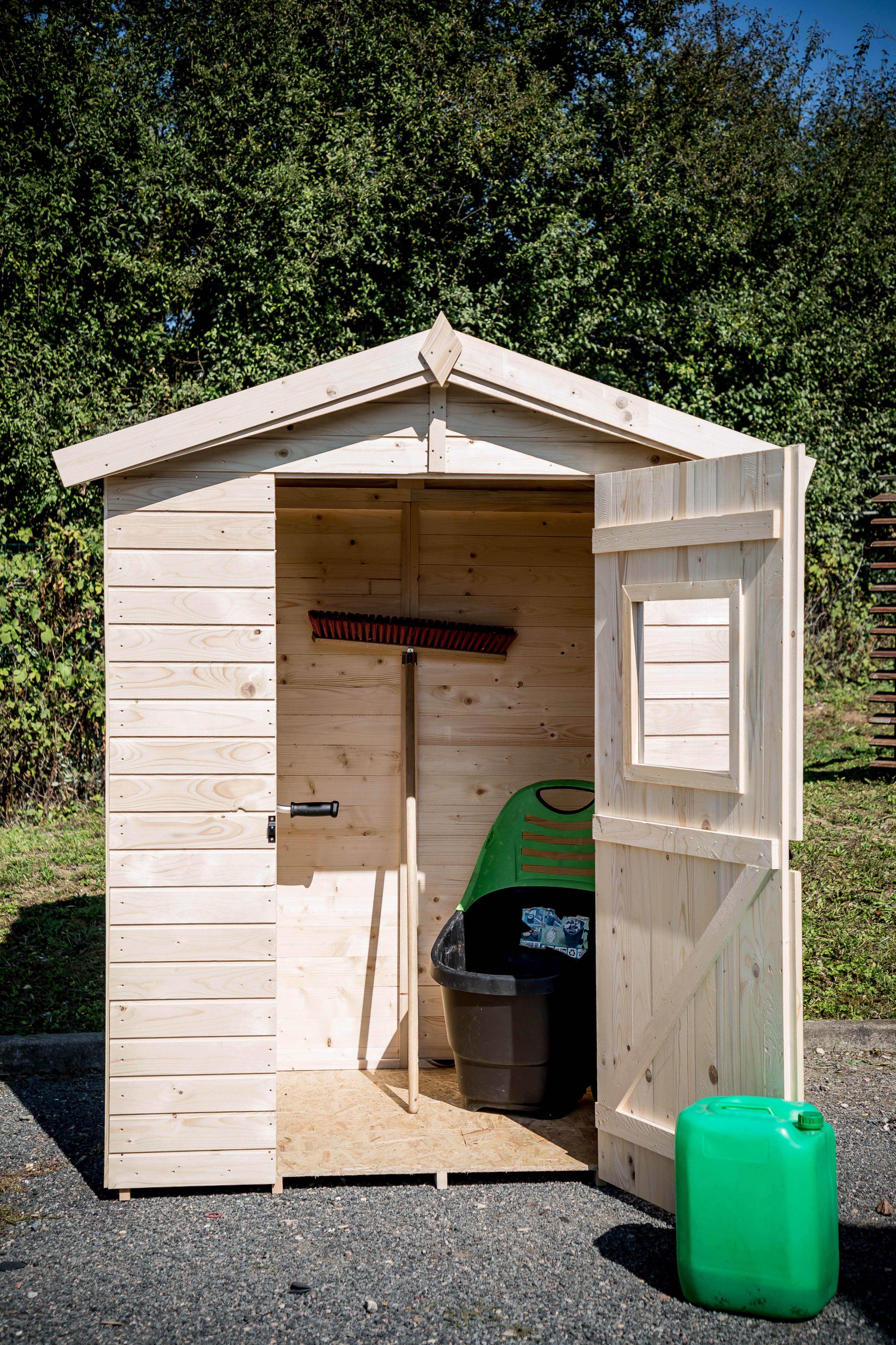 Casetta Di Legno Spessore 16mm Con Pavimento 160x120cm - Eternal Parquet