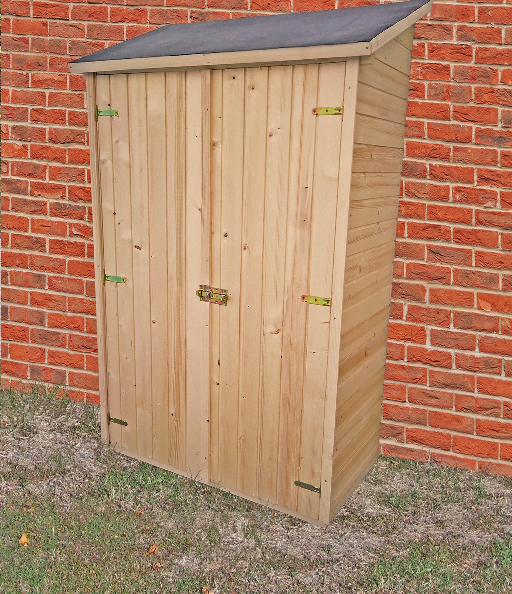 Ripostiglio Di Legno A Pannelli Spessore 16 mm Con Pavimento 120x60cm - Eternal Parquet