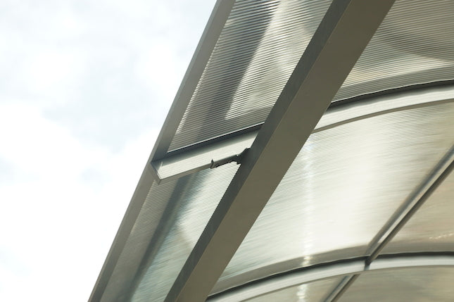 Tettoia Arrotondata Per Posto Auto In Alluminio E Policarbonato 360x760x360cm - Eternal Parquet