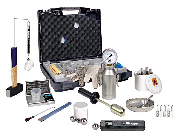 IGROMETRO CARBURO CM-P GANN PRO + IGRO. ELETTR. + ACCESSORI - Eternal Parquet