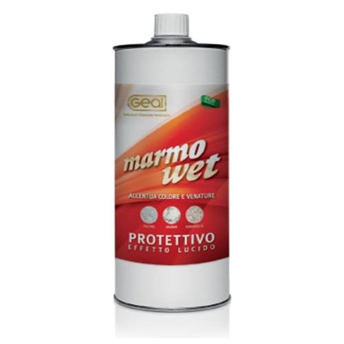 Protettivo effetto bagnato lucido per Pietra Marmo Granito Ardesia 5L Geal MARMO WET Prezzo Offerta - Eternal Parquet