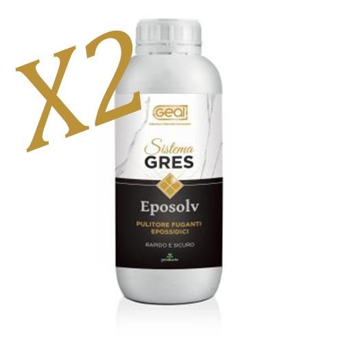 Pulitore di fuganti epossidici rimuove residui dopo la posta 2X1L Geal EPOSOLV Prezzo Offerta - Eternal Parquet