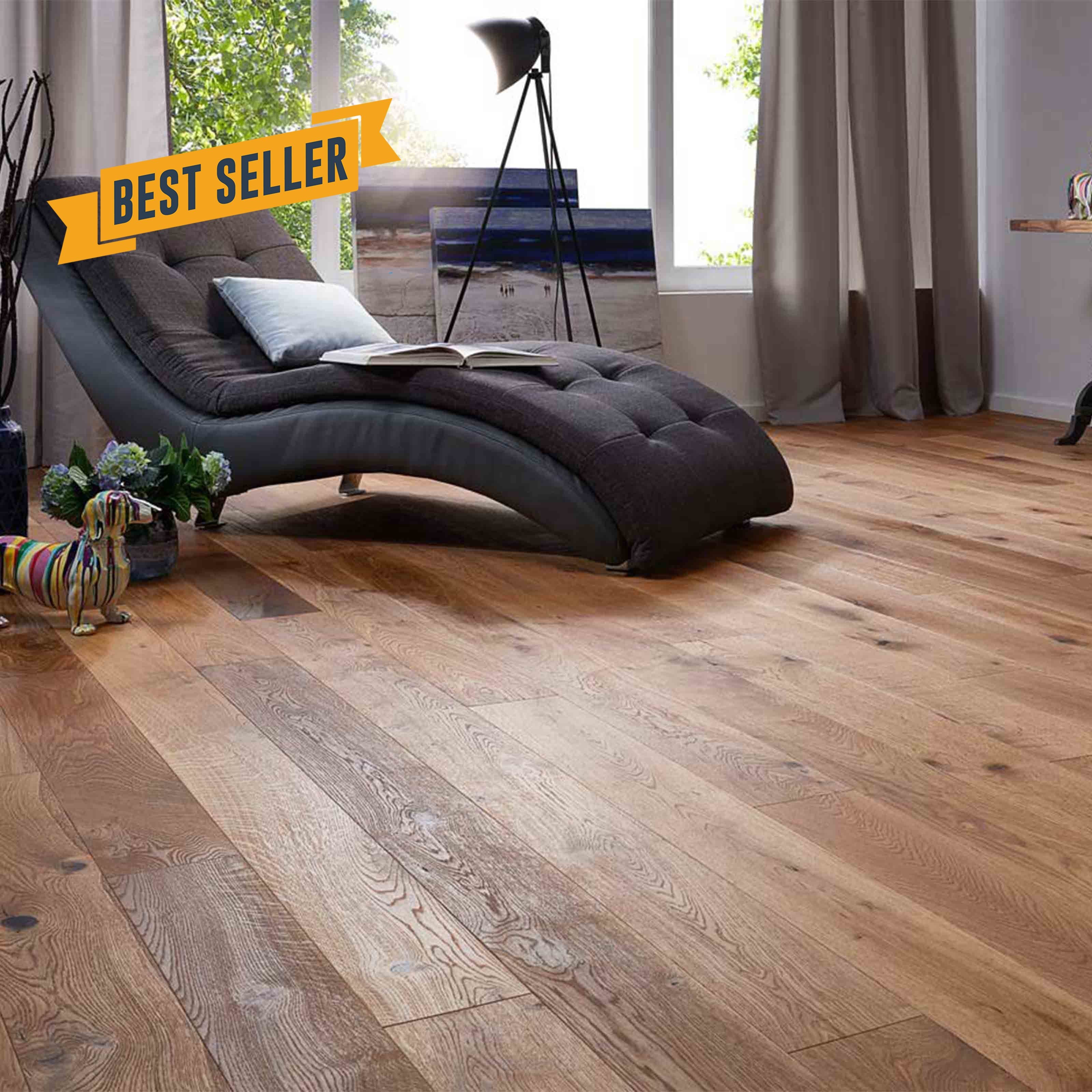 BANCALE MQ 115 PARQUET WILDEICHE 14x190x1900 rovere Spazzolato Oliato naturale - Eternal Parquet