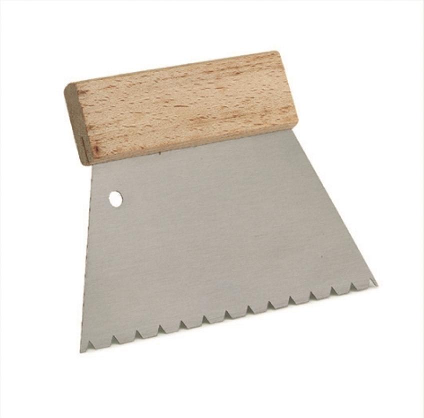 Spatola dentata con denti a D per parquet a 2 strati Haro - Eternal Parquet