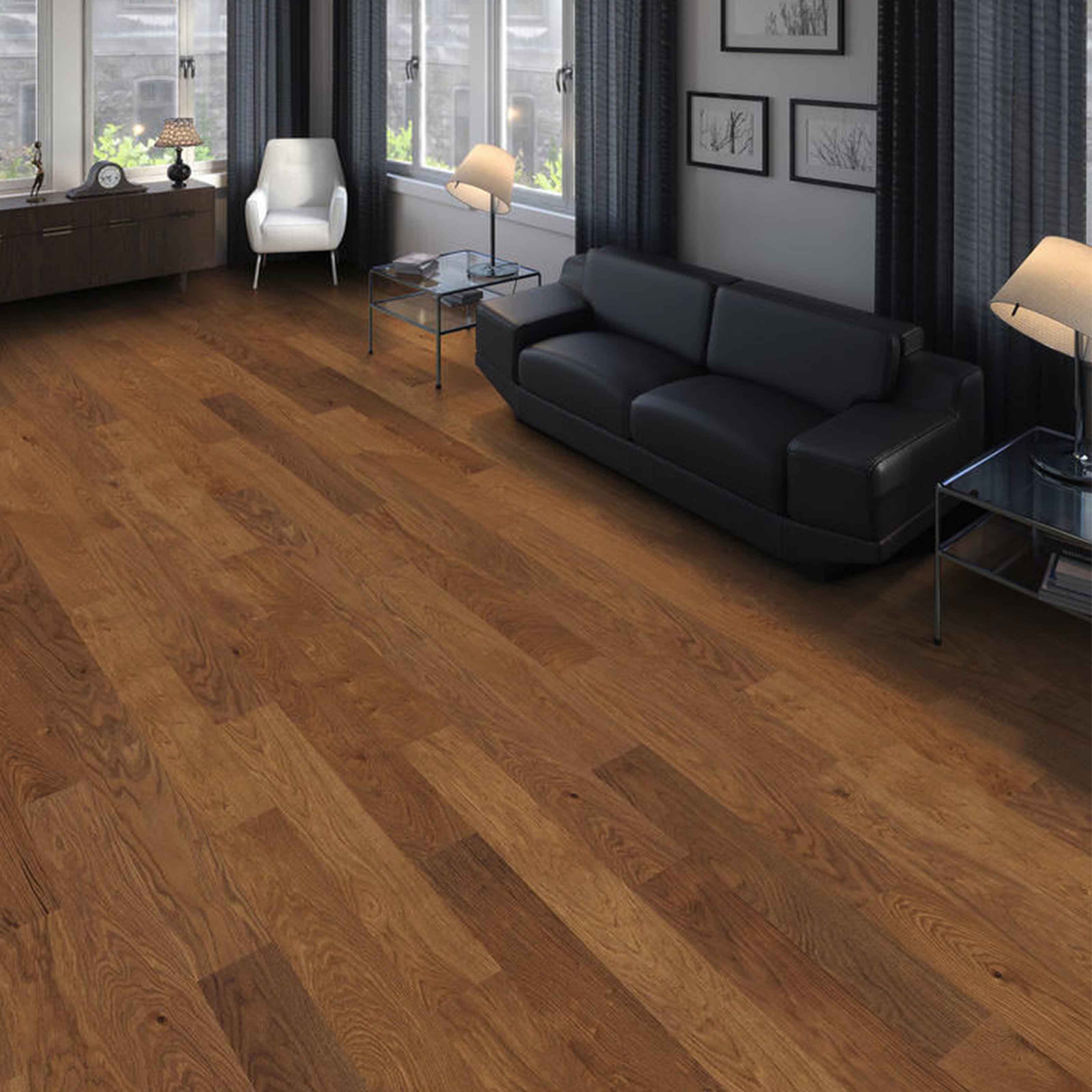 Bancali da 56MQ di listone/Spina larga SENZA NODI rovere ANTICATO 10x120x1000 Haro Vernice Satinata o Naturale - Eternal Parquet