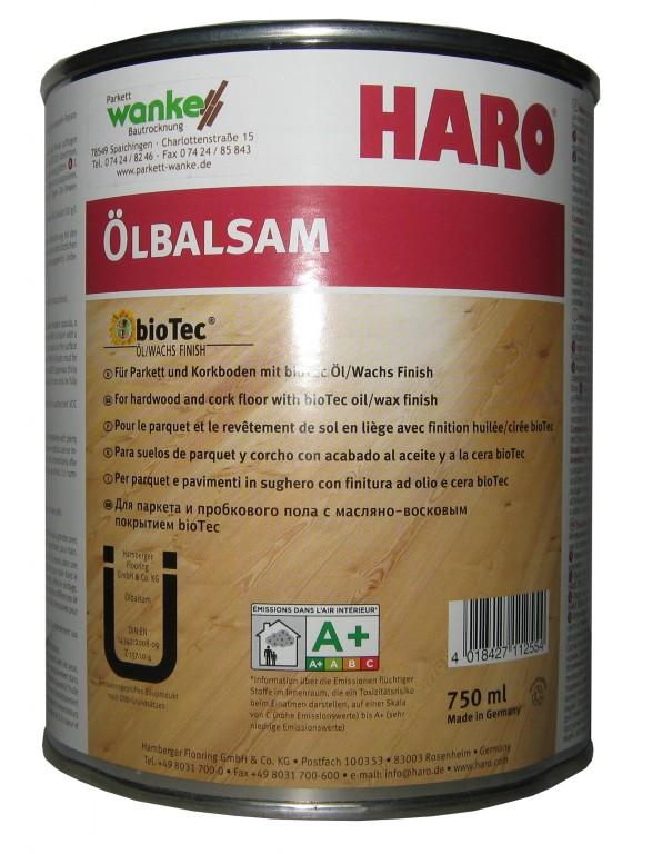 Balsamo d'olio per la manutenzione e lavori di riparazione di parquet Haro - Eternal Parquet