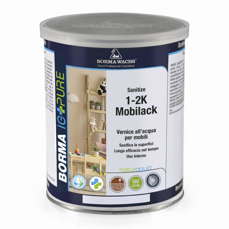 IG PURE NATURAQUA 1-2K MOBILACK - VERNICE ALL'ACQUA PER MOBILI