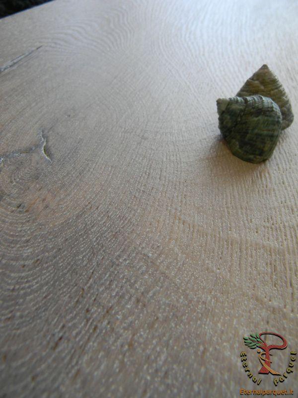 posa in opera a 1 euro Parquet MAXILISTONE prefinito KAHRS FOUNDERS COLLECTION mod. "OLOF" 15x187x2420 spazzolato,raschiato a mano, bisellato, Bianco acceso, olio naturale (incastro 5s flottante o incoll.) - Eternal Parquet