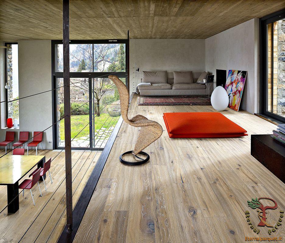 MAXILISTONE prefinito rovere fumè FOSSIL KAHRS SPIRIT RUGGED COLLECTION - Eternal Parquet