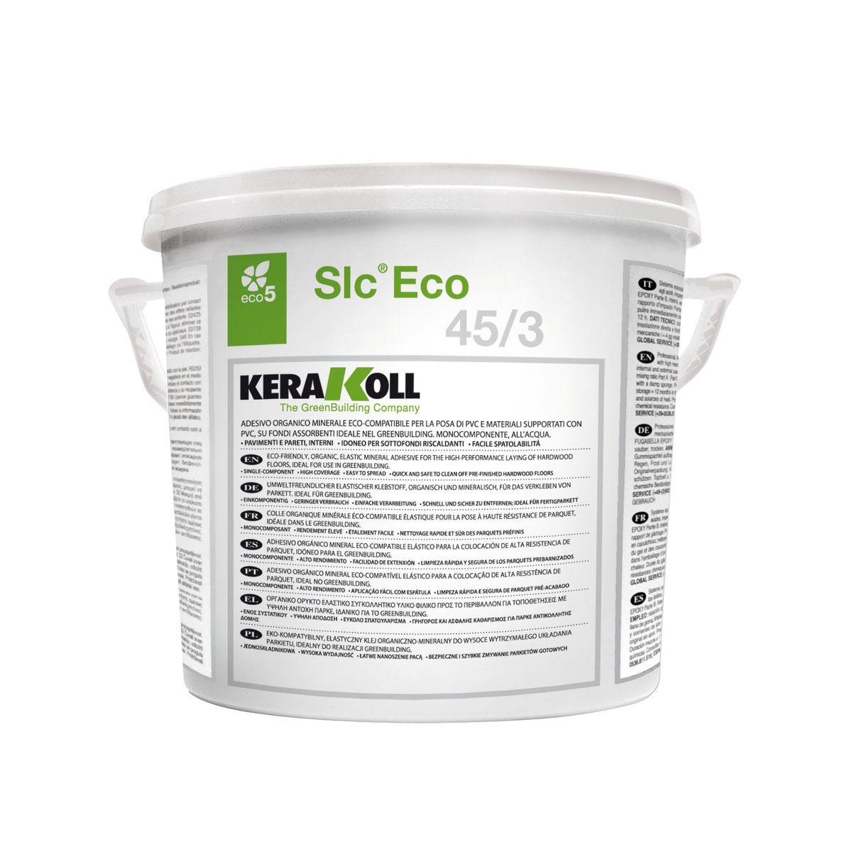Slc Eco 45/3 Colla per la Posa di PVC e Materiali Supportati con PVC - Eternal Parquet