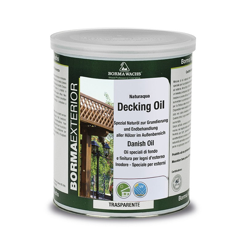 NATURAQUA DECKING OIL - OLIO DANESE ALL'ACQUA