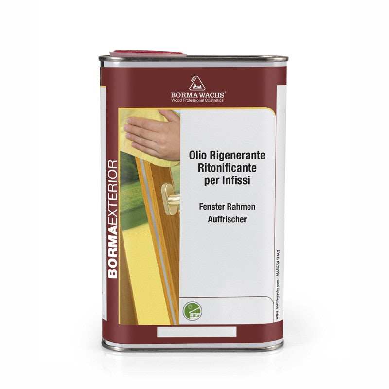 OLIO RIGENERANTE RITONIFICANTE PER INFISSI