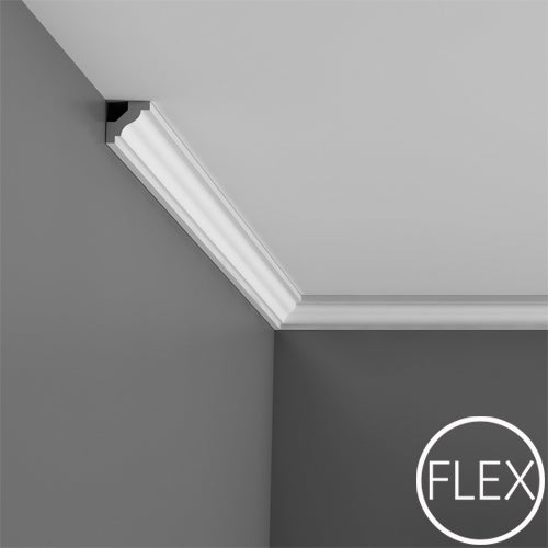 ML 100 di Cornice SOFFITTO/PARETE FLESSIBILI (C230FLEX) 200X3X3 - Eternal Parquet