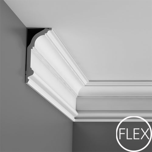 ML 14 di Cornice SOFFITTO/PARETE FLESSIBILI (C339FLEX) 200X14X6 - Eternal Parquet