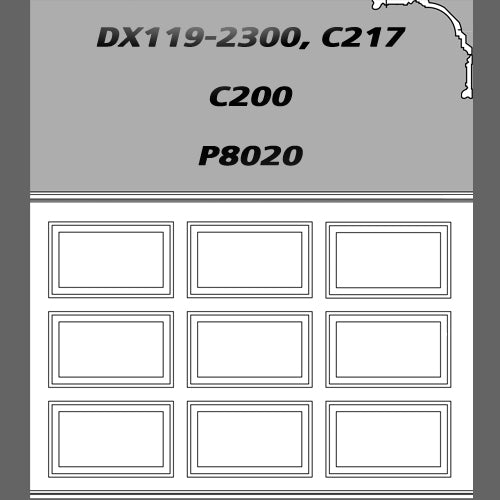 ML 24 di Cornice SOFFITTO/PARETE in DUROPOLIMERO (C200) 200X6,5X5,5 - Eternal Parquet