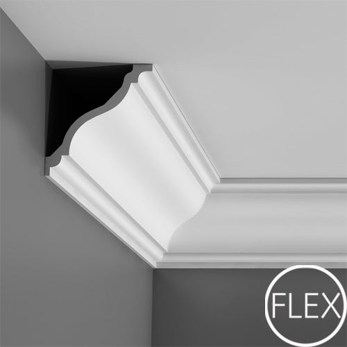 ML 26 di Cornice SOFFITTO/PARETE FLESSIBILI (C333FLEX) 200X12X11 - Eternal Parquet