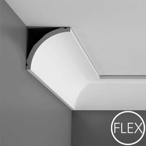 ML 36 di Cornice SOFFITTO/PARETE FLESSIBILI (C240FLEX) 200X8X8 - Eternal Parquet