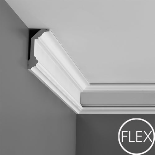 ML 36 di Cornice SOFFITTO/PARETE FLESSIBILI (C321FLEX) 200X10X5 - Eternal Parquet