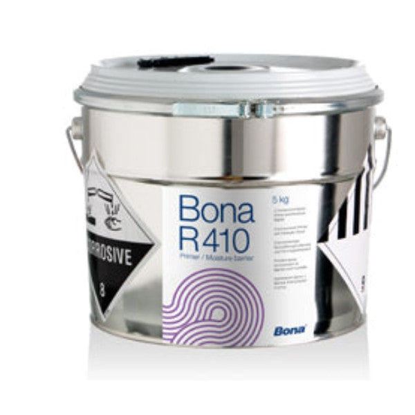 Bona R410 two-component epoxy resin with consolidating and waterproofing  action for very damp substrates - 5KG BUCKET