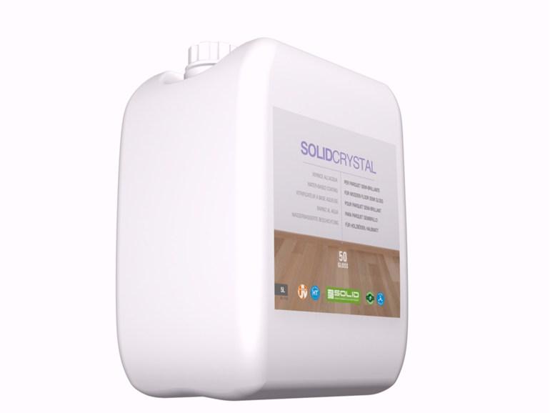 SOLID CRYSTAL 5 Litri - Vernice all'Acqua Lucido per Parquet 50 Gloss Brillante - Eternal Parquet