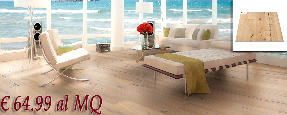 LOTTO STOCK MAXILISTONE 100MQ "BIANCO WIN" Rovere Sbiancato, Spazzolato e Oliato - Eternal Parquet