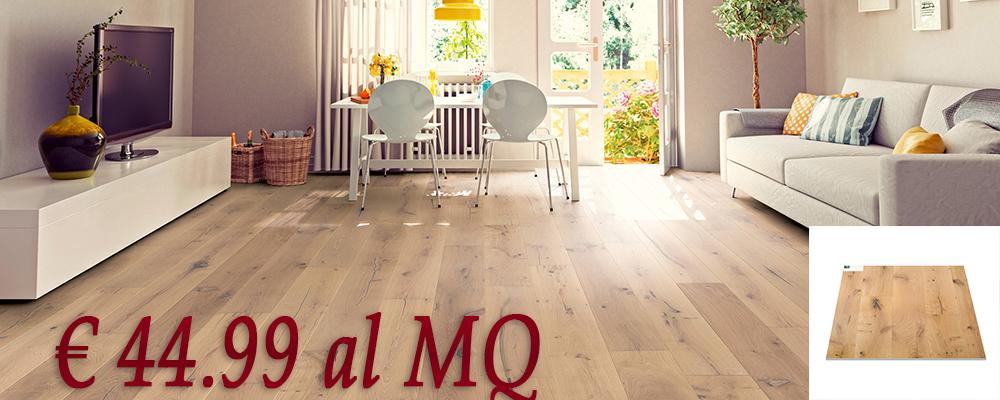 LOTTO STOCK MAXILISTONE 100MQ in rovere naturale oliato bianco MARKANT BIANCO - Eternal Parquet