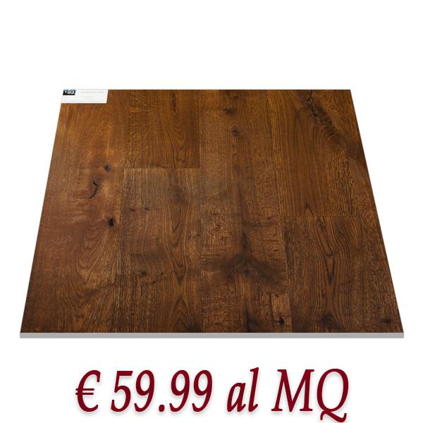 LOTTO STOCK MAXILISTONE 100MQ Modello rovere naturale oliato COUNTRY AFFUMICATO - Eternal Parquet