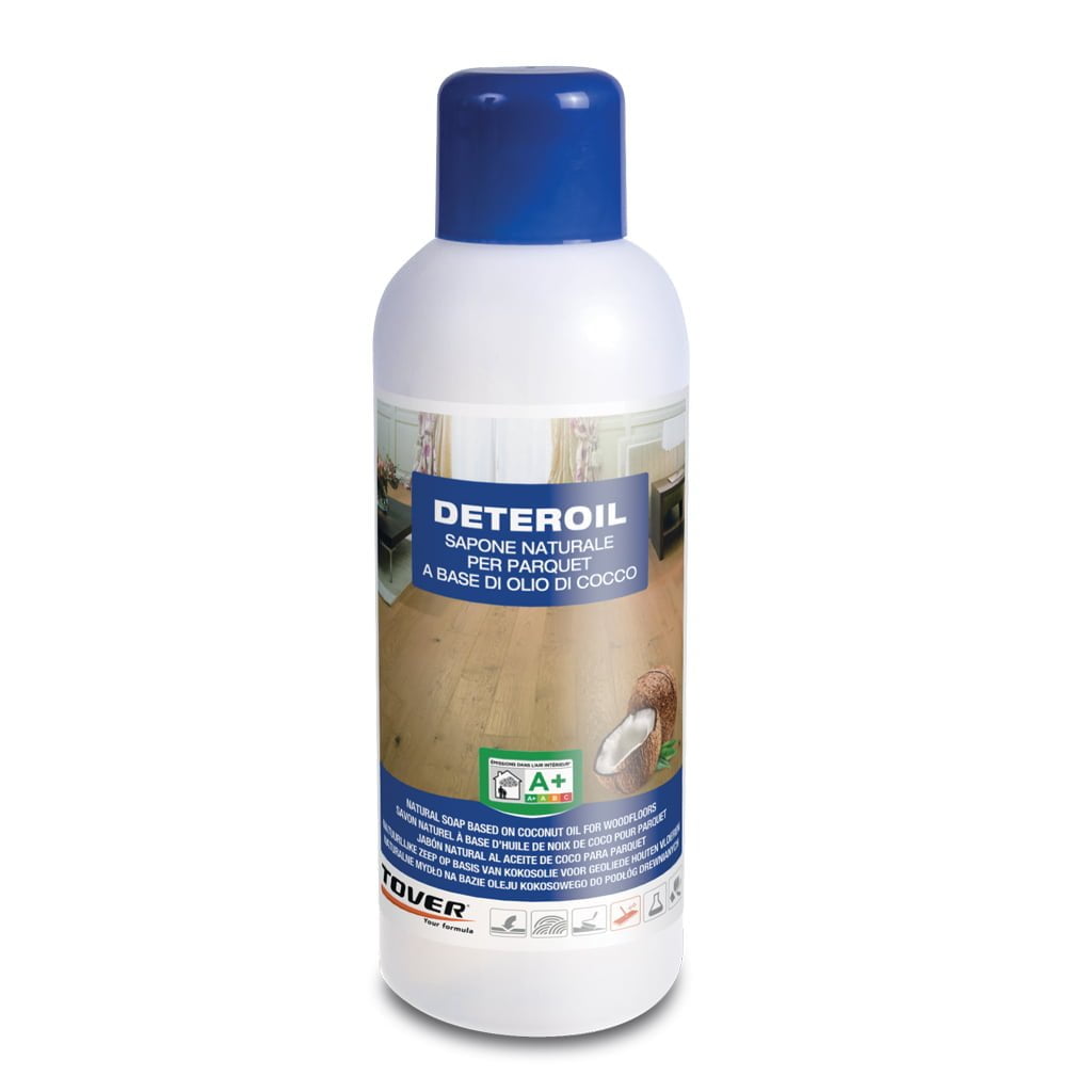 DETEROIL LT.1 Sapone naturale per pavimenti in legno trattati ad olio a base di oli vegetali - Eternal Parquet