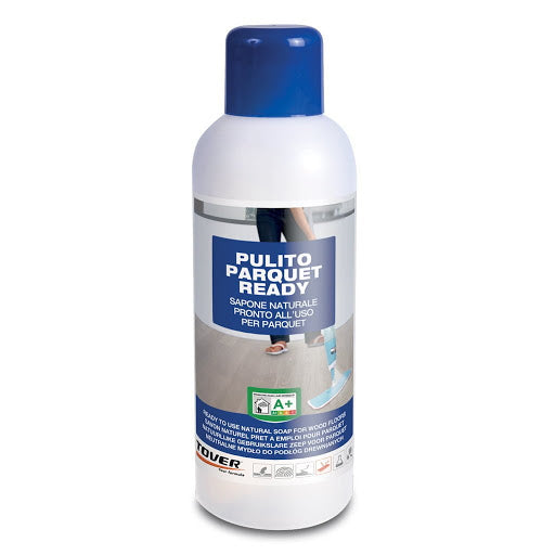 PULITO PARQUET READY LT. 1 sapone naturale con cere a PH neutro deterge e protegge - Eternal Parquet