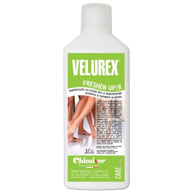 Velurex Freshen UP/R rinnova e protegge pavimenti in resina opachi e abrasi 1Lt - Eternal Parquet