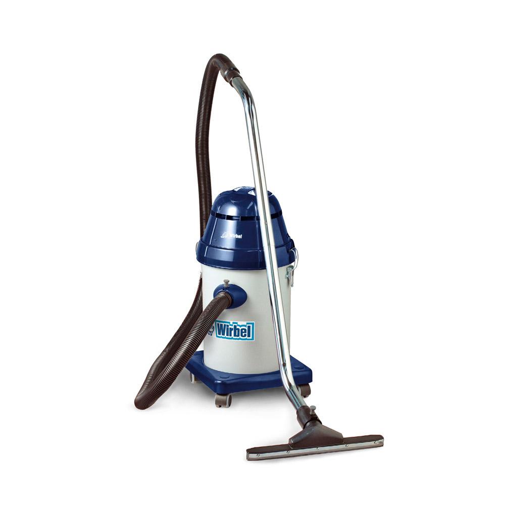 "829 P" ASPIRAPOLVERE SOLIDI LIQUIDI PROFESSIONALE 1100W WIRBEL CARRELLO 4 RUOTE - Eternal Parquet