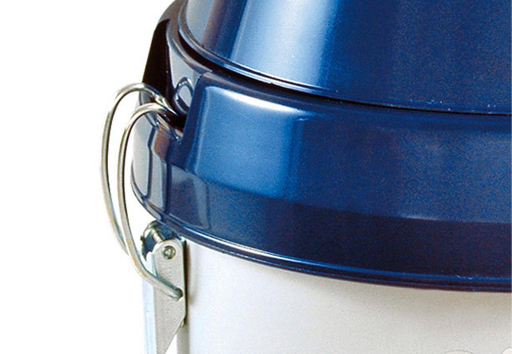 "829 P" ASPIRAPOLVERE SOLIDI LIQUIDI PROFESSIONALE 1100W WIRBEL CARRELLO 4 RUOTE - Eternal Parquet