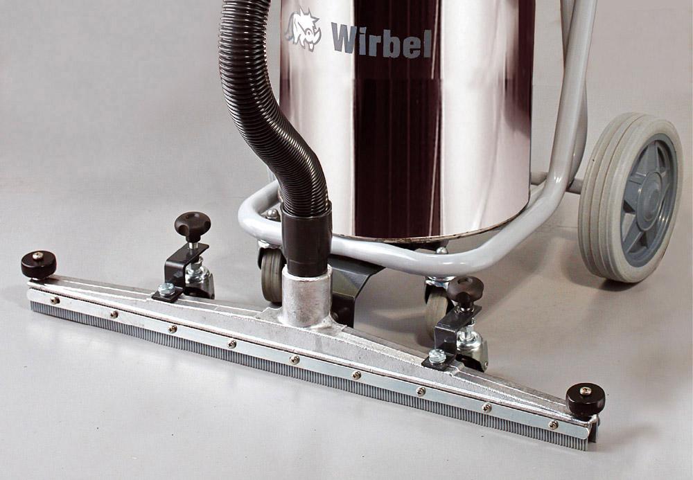 "98 IK" ASPIRATORE SECCO UMIDO PROFESSIONALE 2300W SERBATOIO ACCIAIO INOX WIRBEL - Eternal Parquet