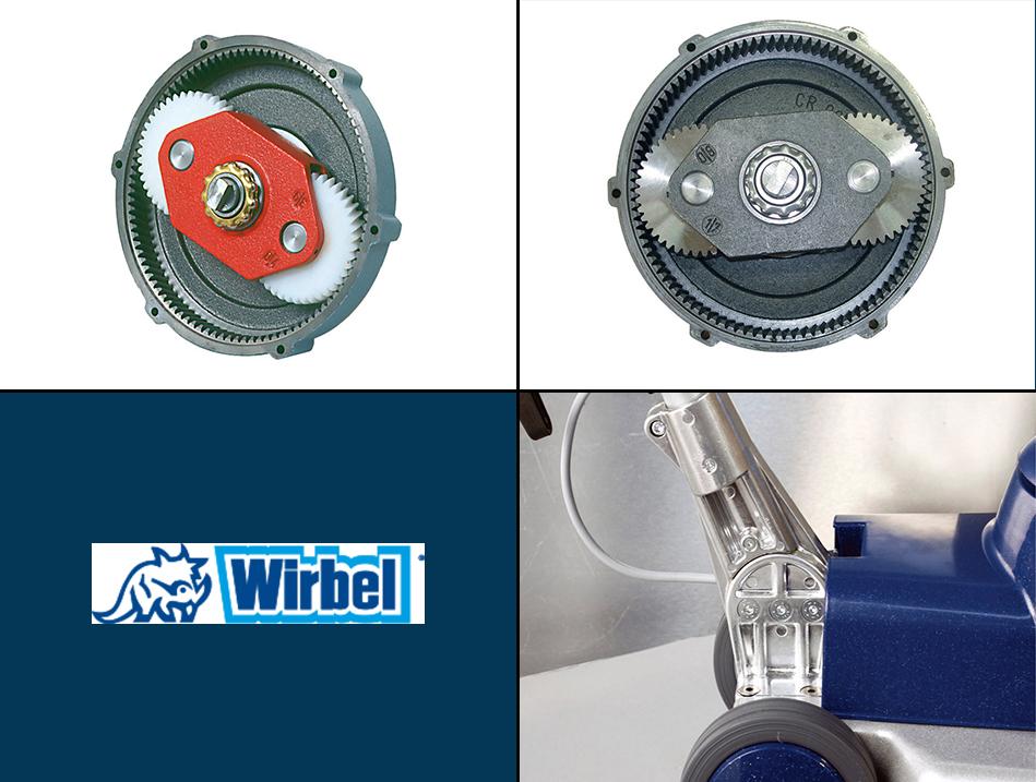 "C 143 L 22" Monospazzola 2200W Lavapavimenti Pulizia Casa Ristoranti Fabbriche - Eternal Parquet